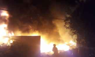 النشرة: حريق كبير في منطقة الليلكي قرب الجامعة اللبنانية
