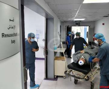 جولة على قسم كورونا في مستشفى بيروت الحكومي 