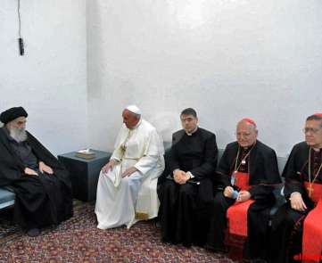 اليوم الثاني من زيارة البابا الى العراق