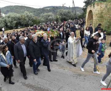 إحياء الجمعة العظيمة في دير مار انطونيوس القرقفي للكاثوليك في كفرشيما - محمد سلمان