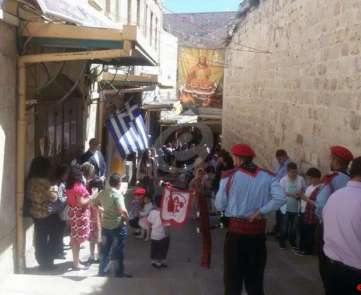 الطوائف المسيحية الشرقية تحتفل بأحد الشعانين في القدس