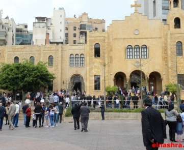 الشعانين بكنسية الروم الملكيين في بيروت