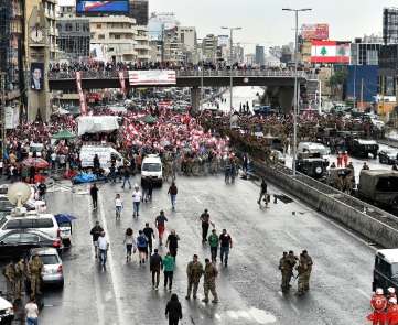 اليوم السابع من التظاهرات الشعبية في لبنان