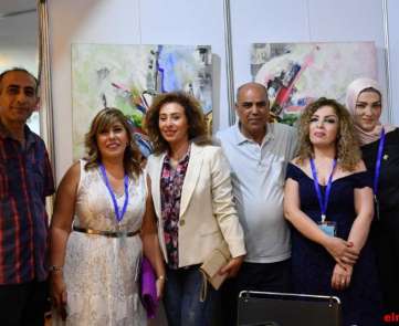 معرض الفن العربي في فندق مونرو