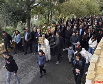 إحياء الجمعة العظيمة في دير مار انطونيوس القرقفي للكاثوليك في كفرشيما - محمد سلمان