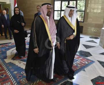 زيارة وفد من مجلس الشورى السعودي إلى عين التينة