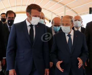 زيارة الرئيس الفرنسي إيمانويل ماكرون الى بيروت