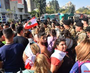 اليوم السادس من التظاهرات الشعبية في لبنان