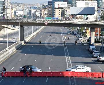 قطع الطرقات في بعض المناطق اللبنانية