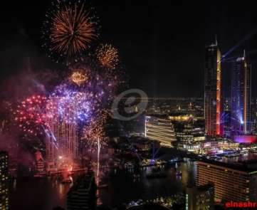 احتفالات رأس السنة في العاصمة التايلاندية بانكوك