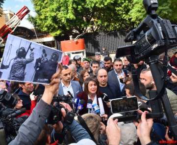 اعتصام تضامني مع الصحفيين أمام وزارة الداخلية