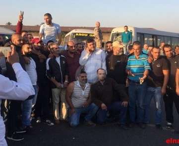 اعتصام قطاع النقل البري في طرابلس