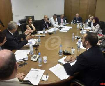 جلسة لجنة الصحة العامة والعمل والشؤون الاجتماعية برئاسة عراجي