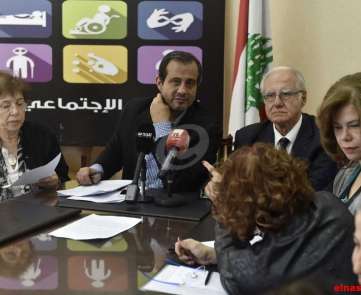 مؤتمر صحافي للإتحاد الوطني للأشخاص المعوقين في لبنان