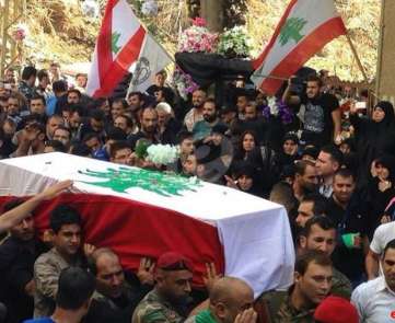 تشييع شهيد بالجيش اللبناني