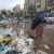 النشرة: مياه الامطار غمرت بعض الشوراع في صيدا بسبب تراكم النفايات عند مصافي المجاري