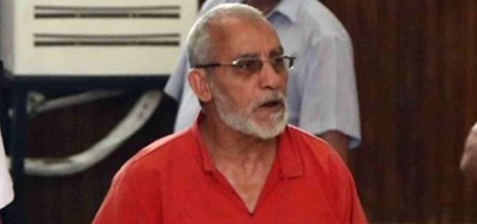 الحكم على مرشد الإخوان المسلمين محمد بديع بالسجن بالمؤبد بقضية مكتب الإرشاد