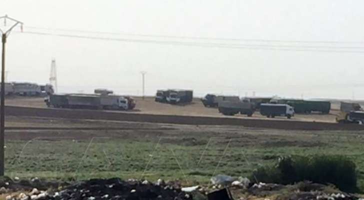 "سانا": القوات الأميركية سرقت حمولة 40 شاحنة كبيرة من قمح الجزيرة السورية ونقتلها باتجاه العراق