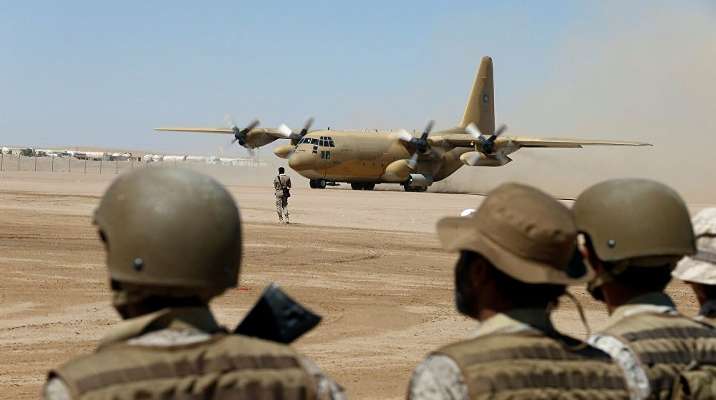 "التحالف العربي": على المدنيين إخلاء معسكر السوادية بمحافظة البيضاء اليمنية