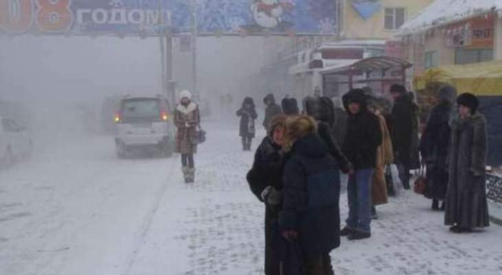 وزارة الطوارئ الروسية: درجة الحرارة قد تنخفض إلى 25 درجة تحت الصفر