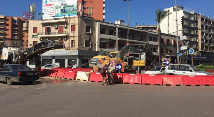 إغلاق ساحة عبد الحميد كرامي في طرابلس من جميع الإتجاهات