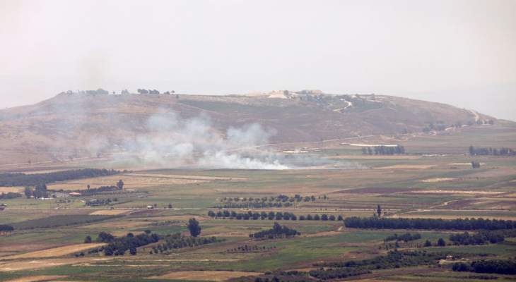 حزب الله أعلن استهداف محيط مواقع إسرائيلية في مزارع شبعا بعشرات الصواريخ