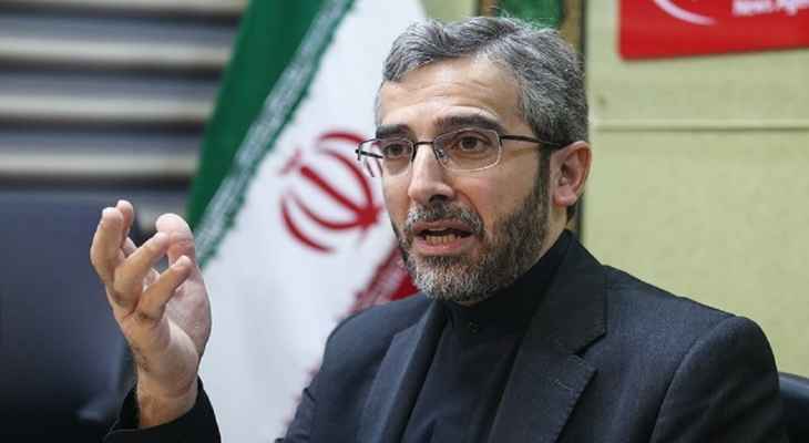 وكالة الأنباء الإيرانية: كبير المفاوضين الإيرانيين سيعود إلى طهران اليوم للتشاور