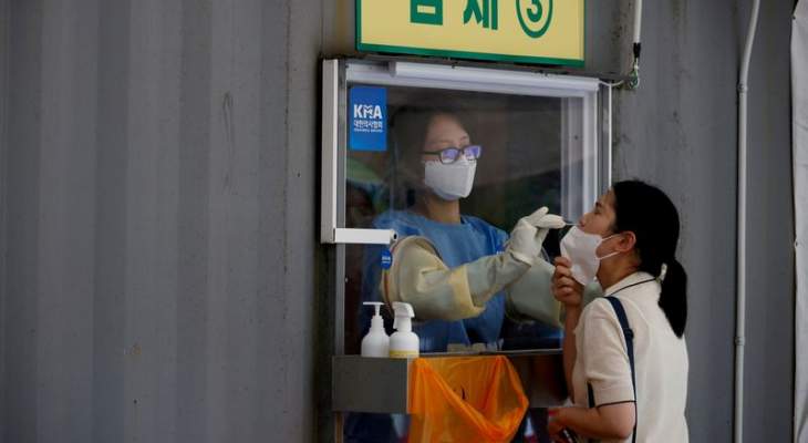 تسجيل ثاني أعلى عدد يومي من إصابات كوفيد-19 في كوريا الجنوبية قبل عطلة رئيسية