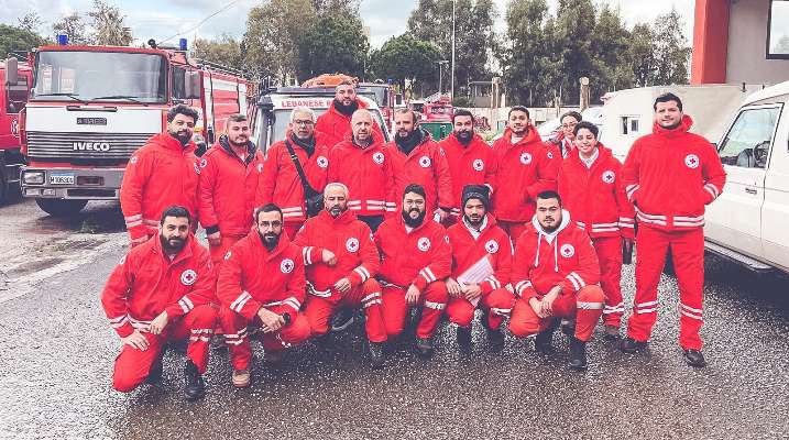 الصليب الأحمر: فريق من الاختصاصيين توجه إلى سوريا للمشاركة بعمليات الإغاثة بالمناطق المتضررة