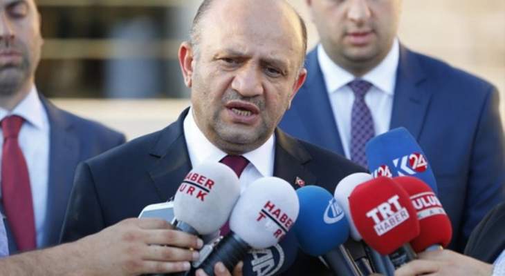 وزير الدفاع التركي: مركز العمليات مع اميركا سيؤسس بالمنطقة الامنة بسوريا