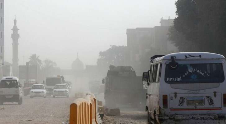 مقتل وإصابة 20 شخصاً إثر إصطدام حافلتين بسبب الطقس السيء في مصر