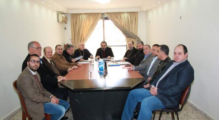 مجلس أساقفة زحلة دعا الفاعليات للمزيد من التشاور في سبيل سلام المنطقة