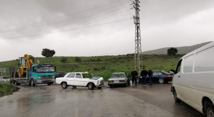 النشرة: حادث سير في منطقة تل نحاس تقاطع كفركلا مرجعيون