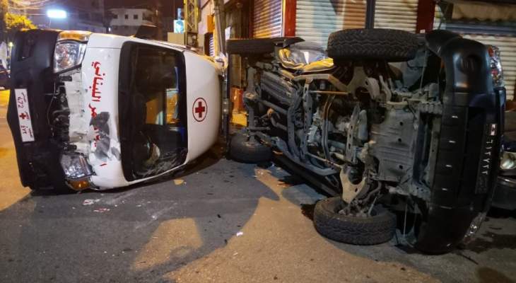 التحكم المروري: وفاة جريح متأثرا بإصابته اثر حادث مروري محلة شارع دلاعة بصيدا