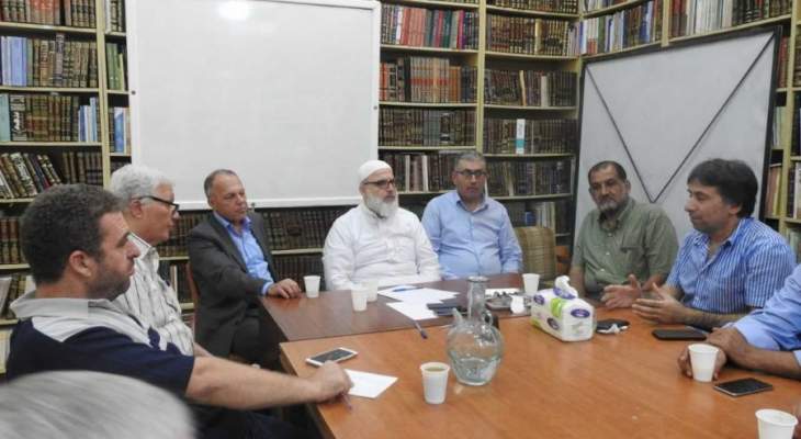 لقاء تربوي بين القوى الإسلامية ودائرة التربية والتعليم في الأونروا
