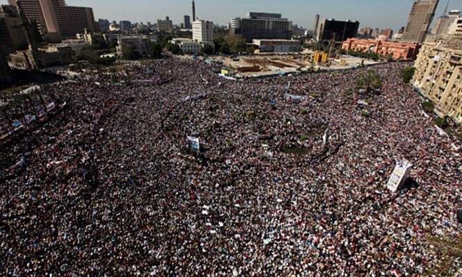تظاهرة في ميدان التحرير في مصر لأول مرّة منذ سنوات
