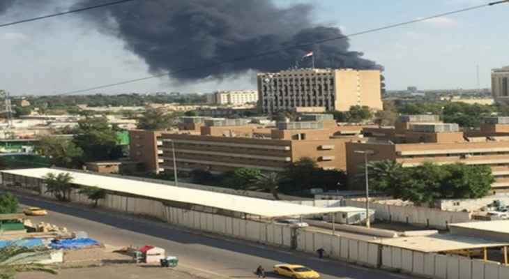 "الجزيرة": دوي انفجارات داخل المنطقة الخضراء بالعاصمة العراقية بغداد