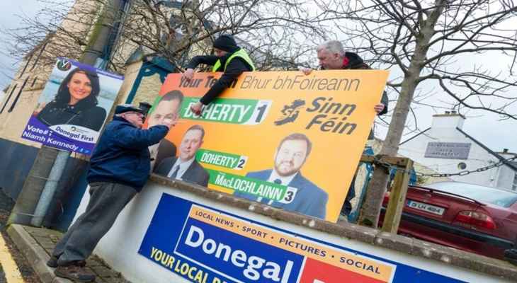 فوز حزب "شين فين" الإيرلندي في الانتخابات التشريعية لأول مرة في التاريخ