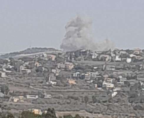 "النشرة": غارة إسرائيلية استهدفت بلدة الطيبة لجهة العديسة