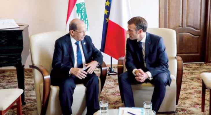 ماكرون في برقية للرئيس عون: فرنسا متعلقة بروابط الاخوة التي تجمعها مع لبنان ومع الشعب اللبناني