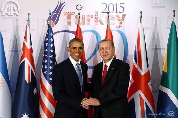 أوباما سيلتقي أردوغان في 4 أيلول على هامش قمة العشرين في الصين 