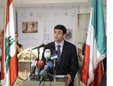 السفير الإيطالي بعد لقائه سلام: ندعم الجهود المبذولة لتأليف الحكومة