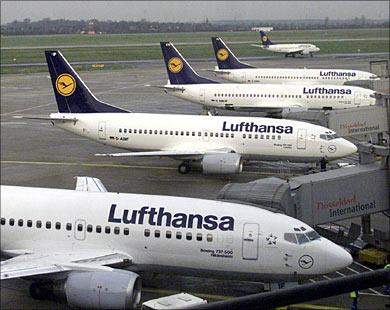 شركة "لوفتهانزا" أعلنت إلغاء مئات الرحلات الجوية