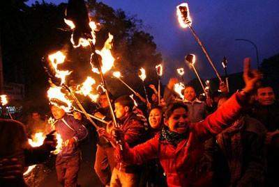 مقتل خمسة متظاهرين برصاص الشرطة في النيبال