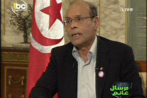 المرزوقي يؤكد تحمله مسؤولية قطع العلاقات بيت تونس وسوريا