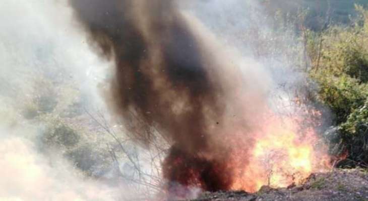 إهماد حريق كبير في خراج بلدة مشحا