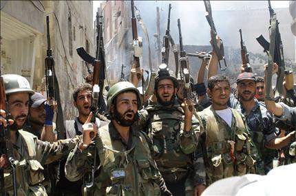 الاخبارية السورية: الجيش السوري يسيطر بالكامل على القصير بريف حمص