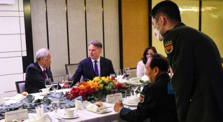 وزير الدفاع الأسترالي اجرى محادثات مع نظيره الصيني في أول لقاء منذ 3 سنوات