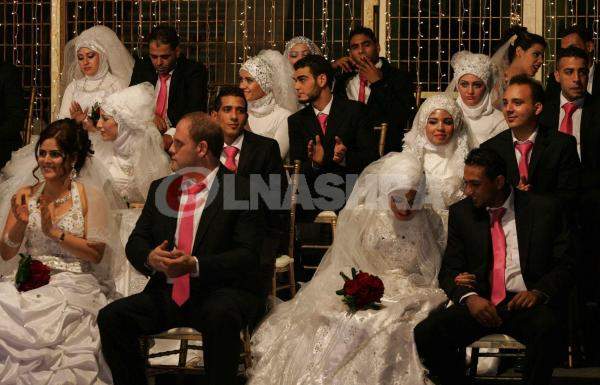 انطلاق احتفالية العرس الجماعي في طرابلس