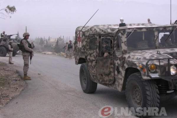 الجديد: الجيش يسيطر بالنيران على وادي الحصن وتلة السرج في عرسال